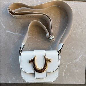 True Religion MINI HORSESHOE BAG New (white)